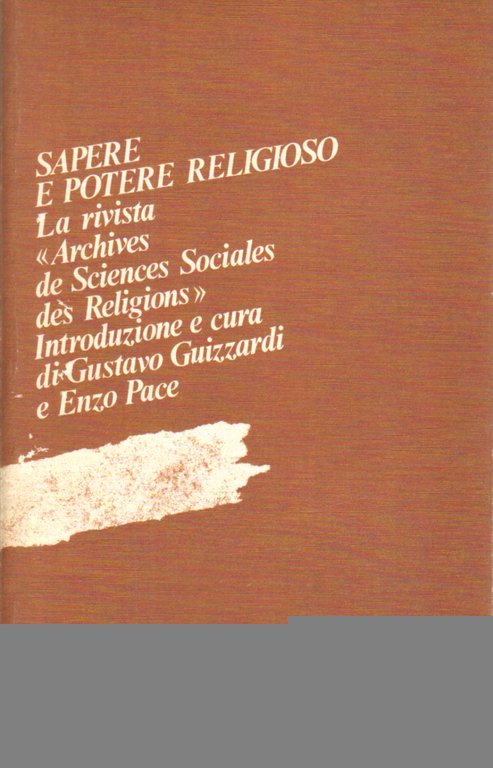 Sapere e potere religioso