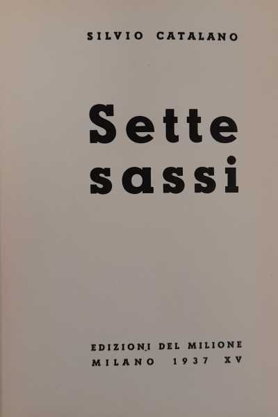 Sette sassi