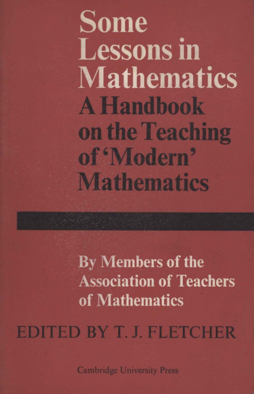 Some lessons in mathematics | Immagine principale