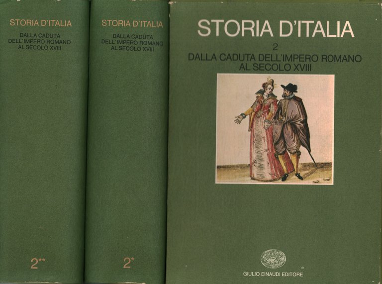 Storia d'Italia. (Volume secondo.2 Volumi)