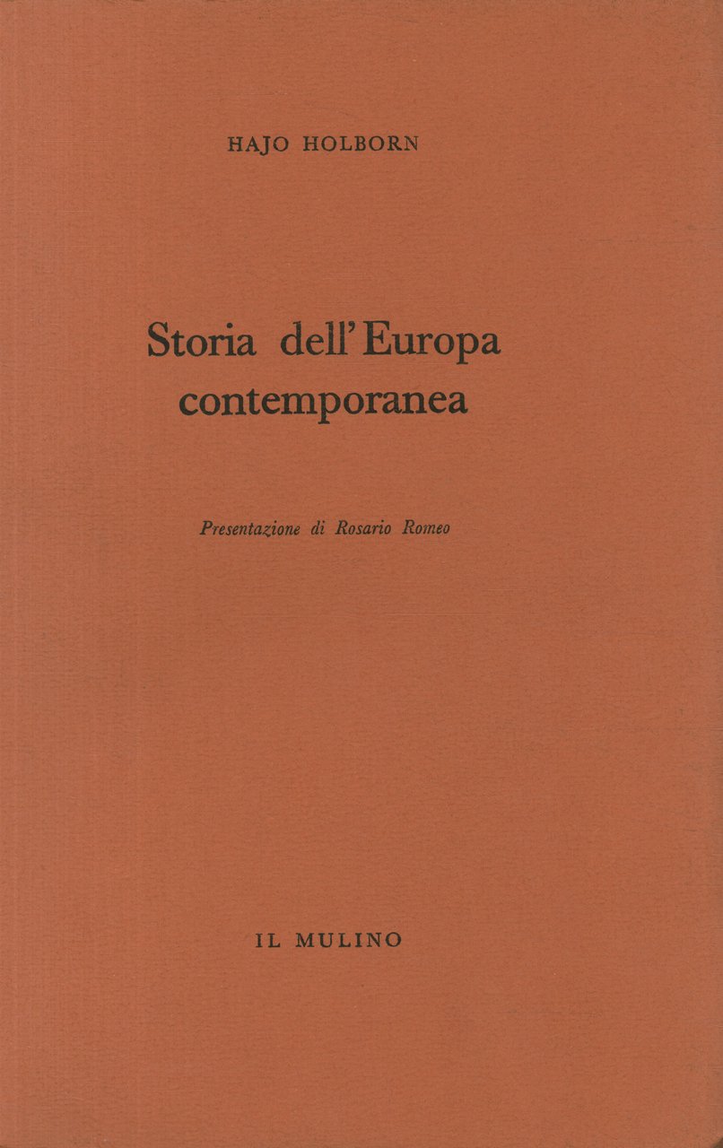 Storia dell'Europa contemporanea