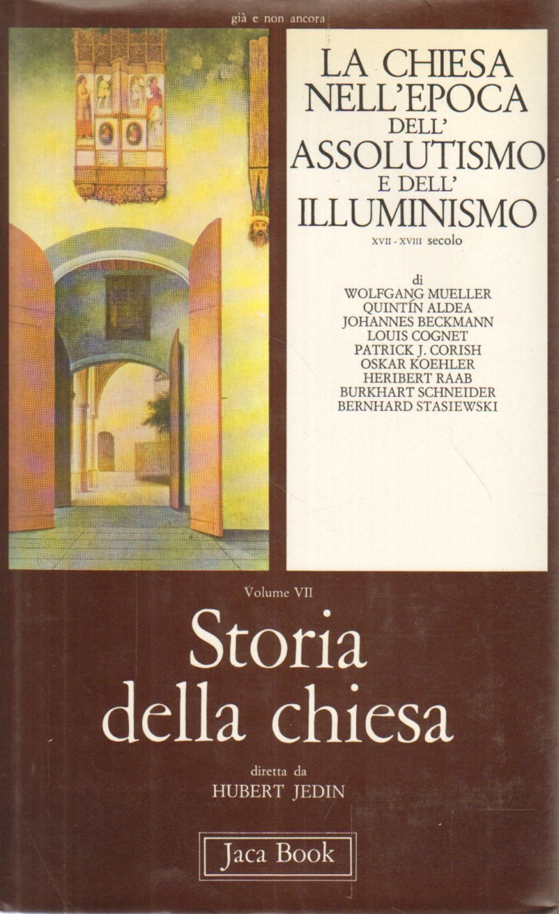Storia della Chiesa. La Chiesa nell'epoca dell'Assolutismo e dell'Illuminismo (Volume … | Immagine principale