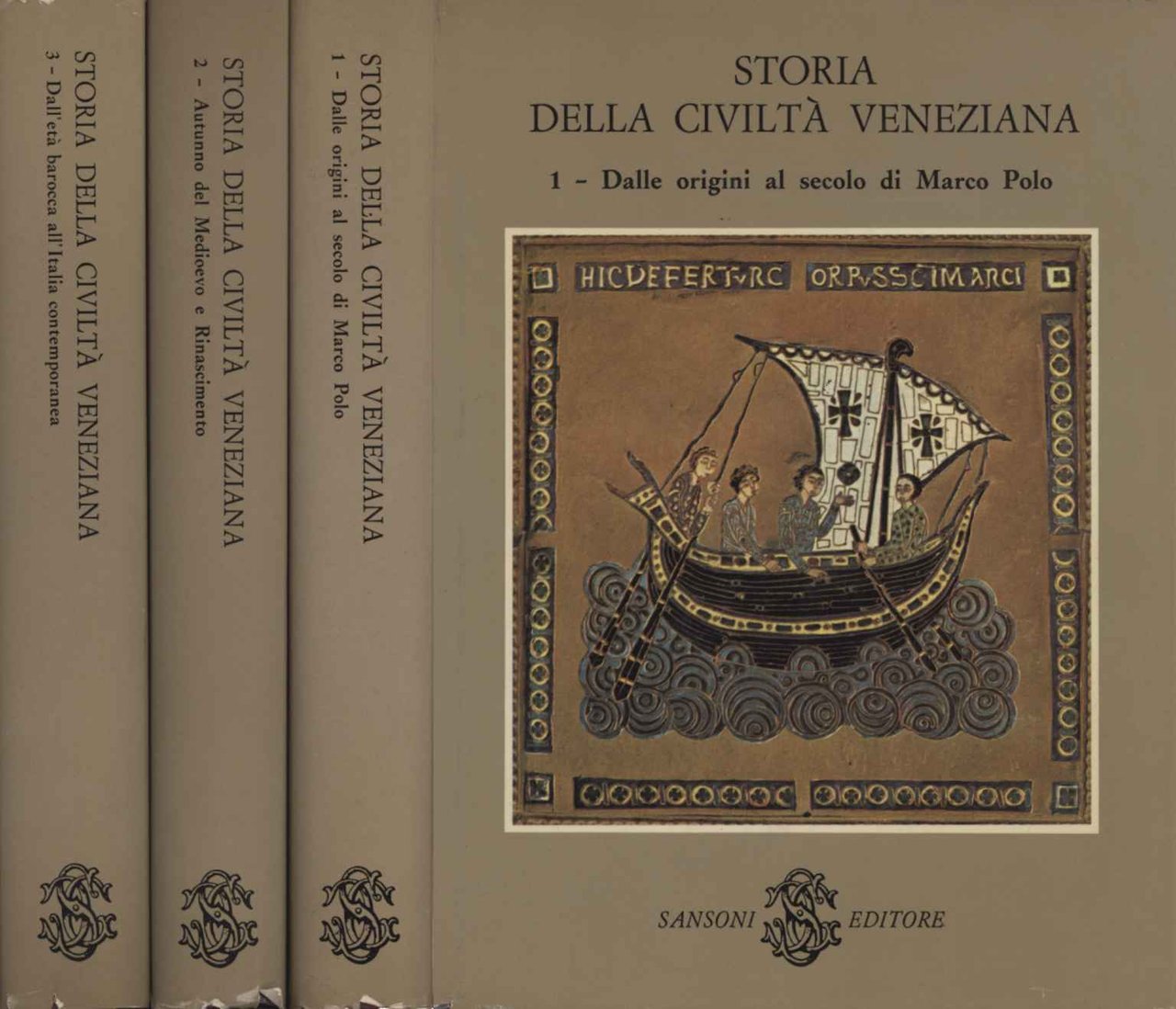 Storia della civiltà veneziana (3 Volumi) | Immagine principale