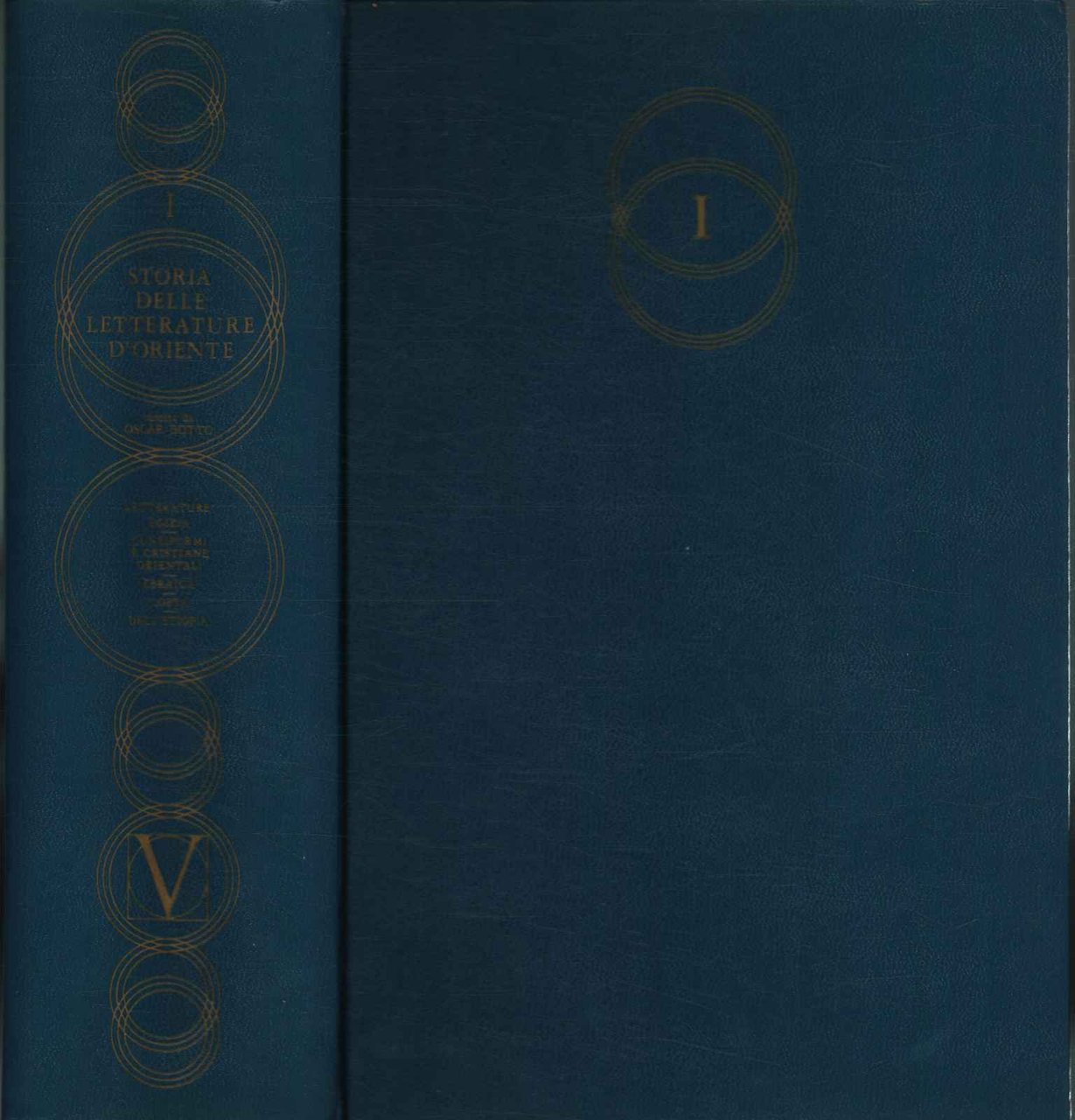 Storia delle letterature d'oriente (Volume I)