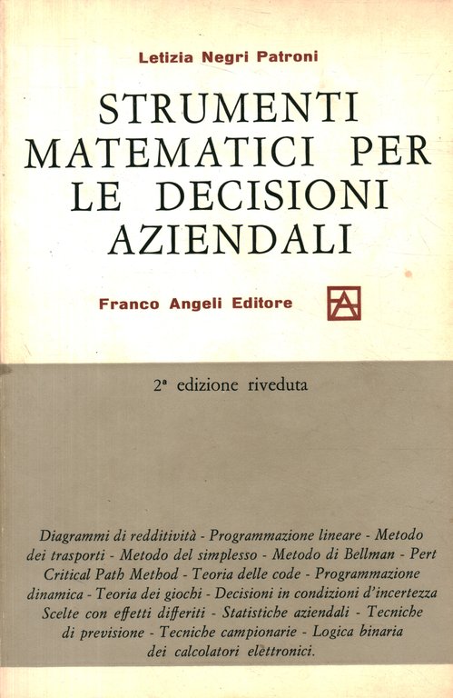 Strumenti matematici per le decisioni aziendali
