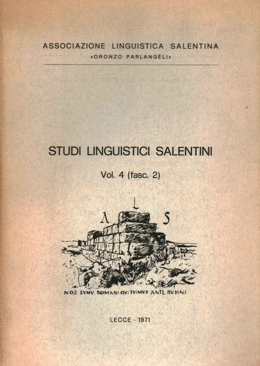 Studi linguistici salentini