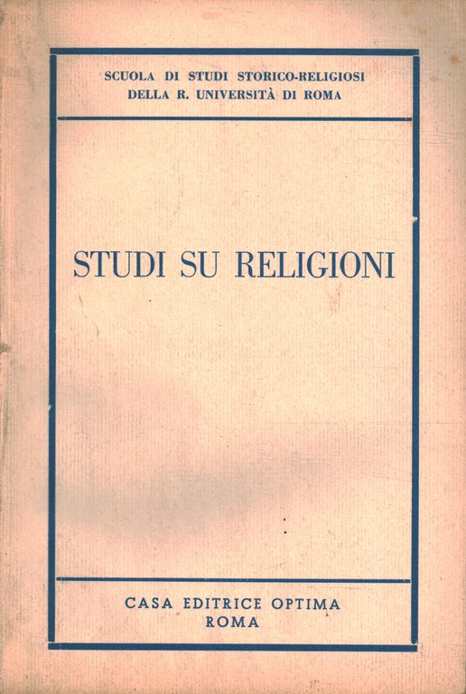 Studi su religioni