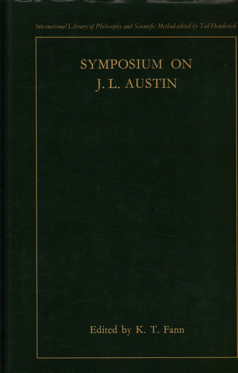 Symposium on J. L. Austin