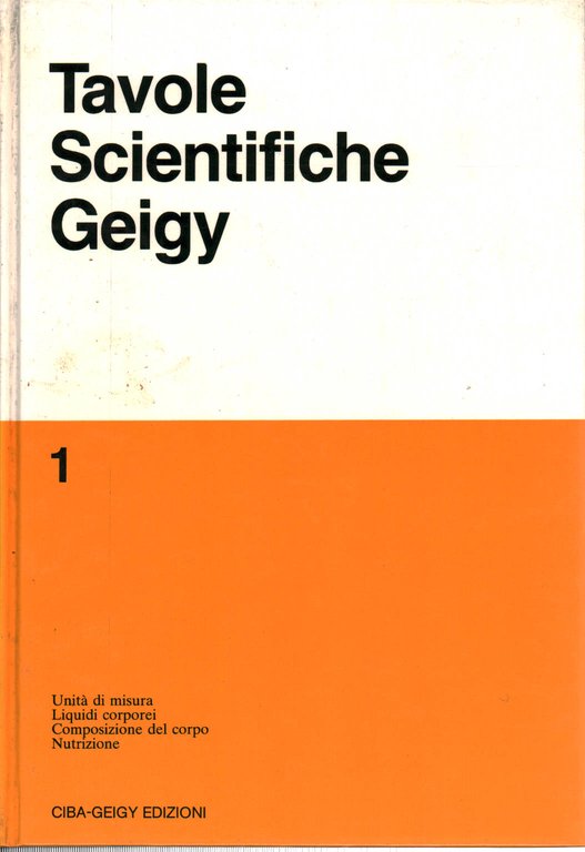 Tavole Scientifiche Geigy (Volume I)