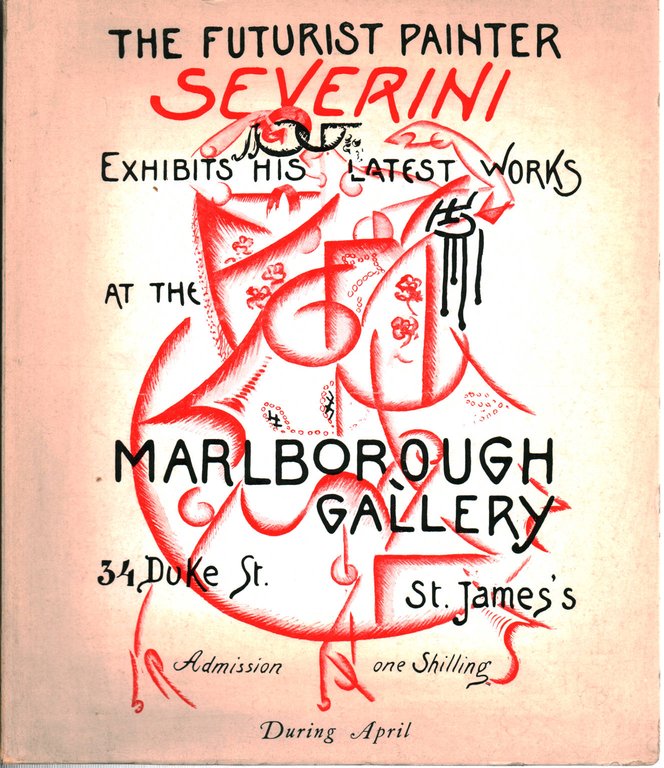 The Futurist Painter Severini Exhibits his latest Works