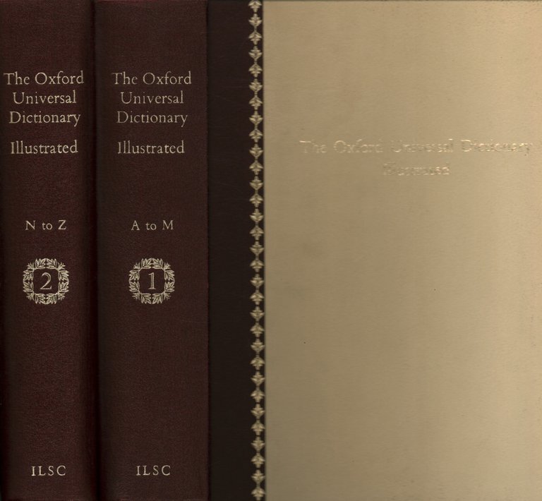 The Oxford Universal Dictionay Illustrated (2 volumi)
