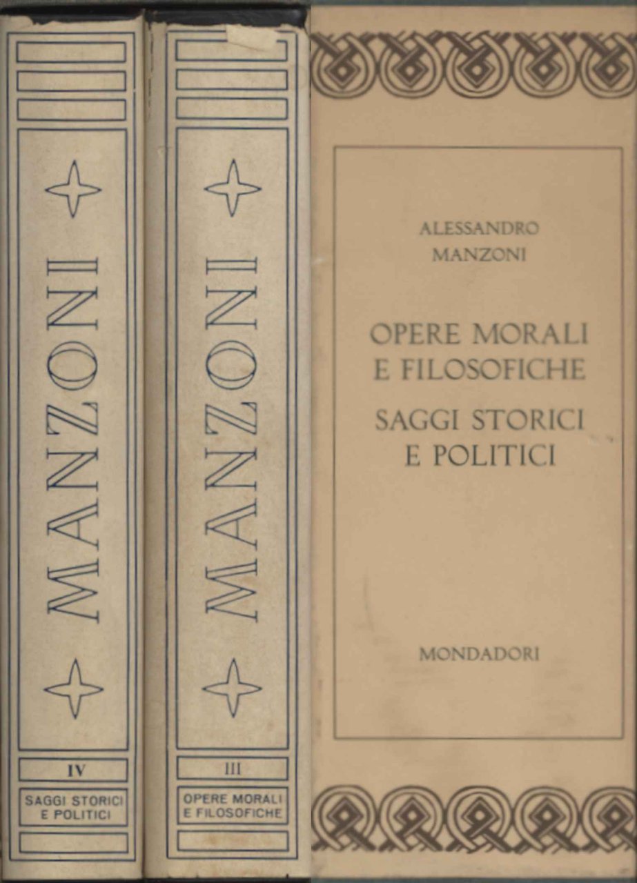 Tutte le opere di Alessandro Manzoni. Volumi III e IV … | Immagine principale