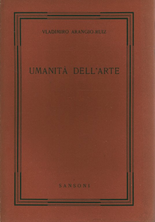 Umanità dell'arte