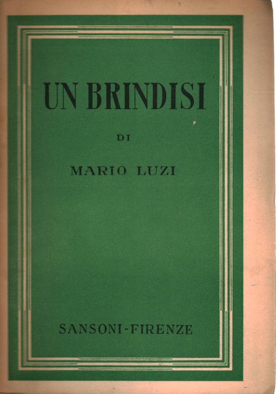 Un brindisi