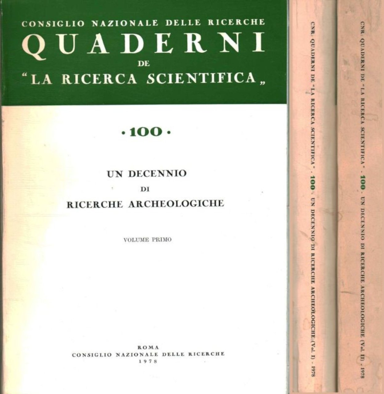 Un decennio di ricerche archeologiche (2 Volumi)