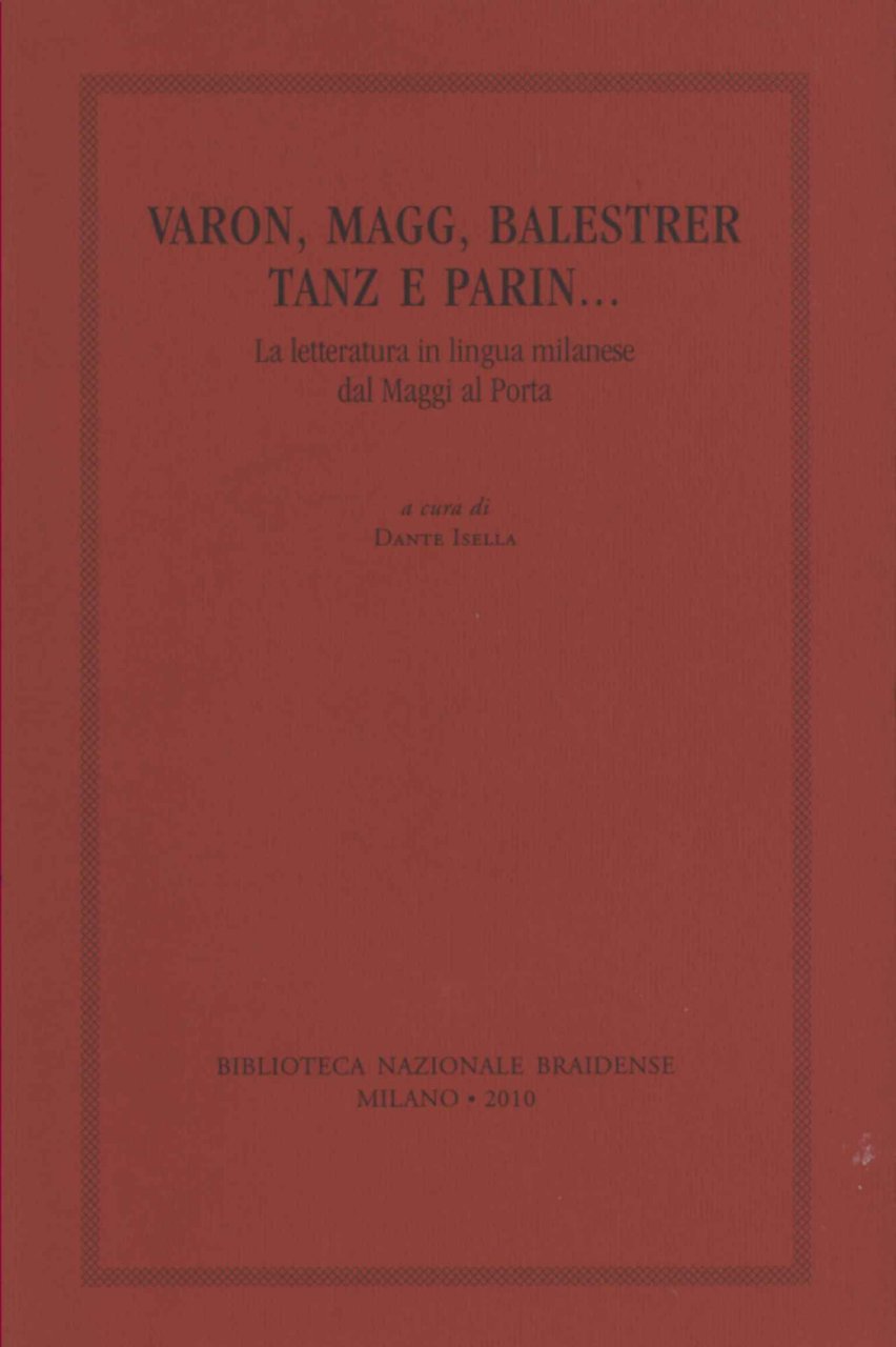 Varon, Magg, Balestrer Tanz e Parin.