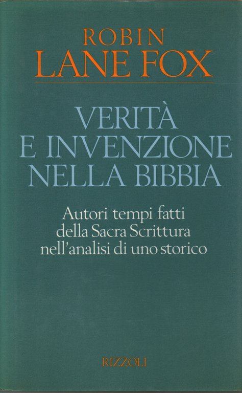 Verità e invenzione nella Bibbia