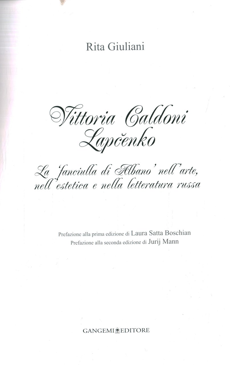 Vittoria Caldoni Lapčenko