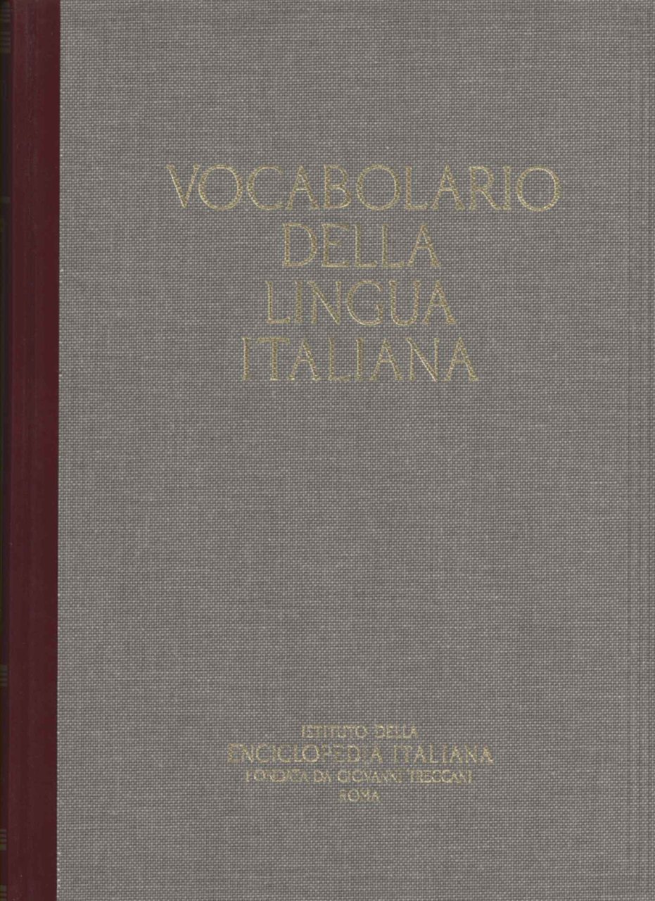 Vocabolario della lingua italiana (IV, S-Z)