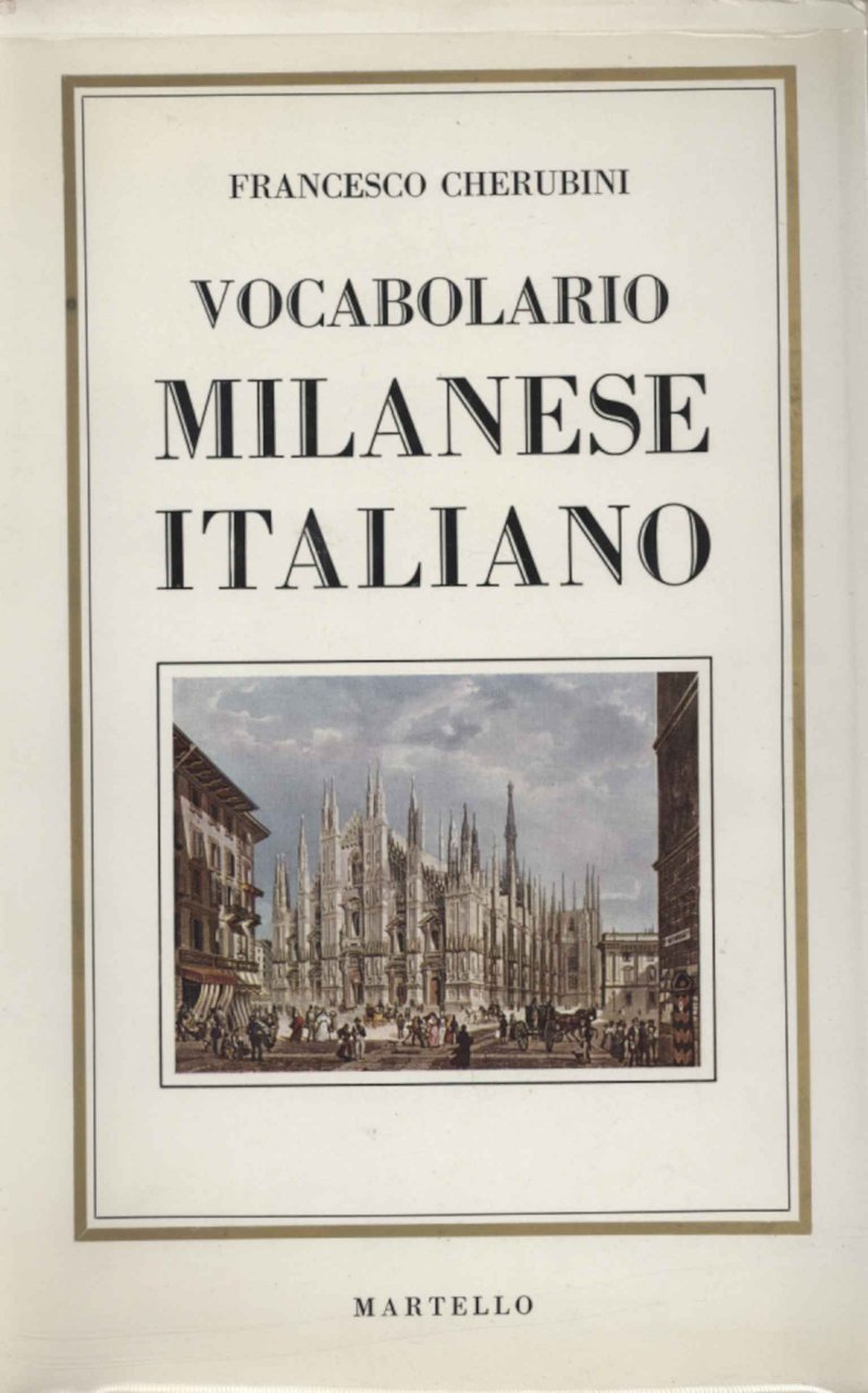 Vocabolario milanese - italiano | Immagine principale