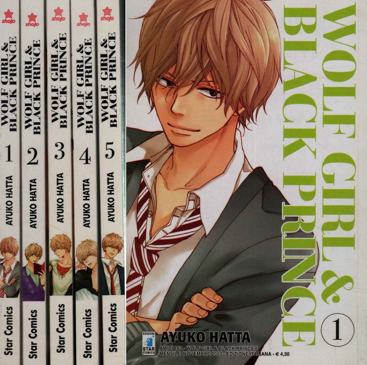 Wolf girl & Black prince (5 Volumi)