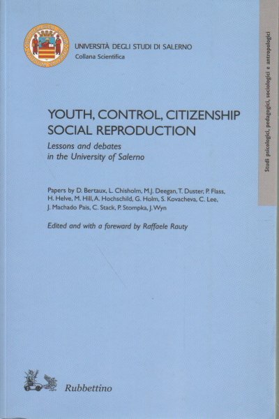 Youth, control, citizenship, social reproduction