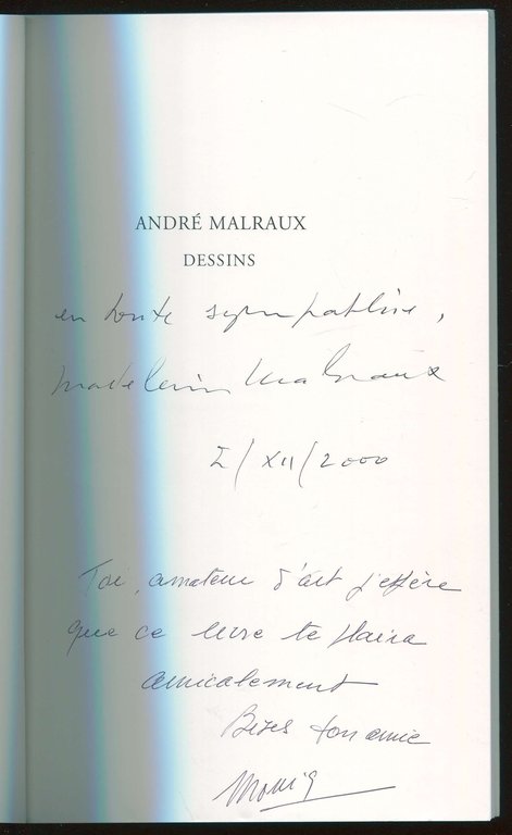 André Malraux. Dessins