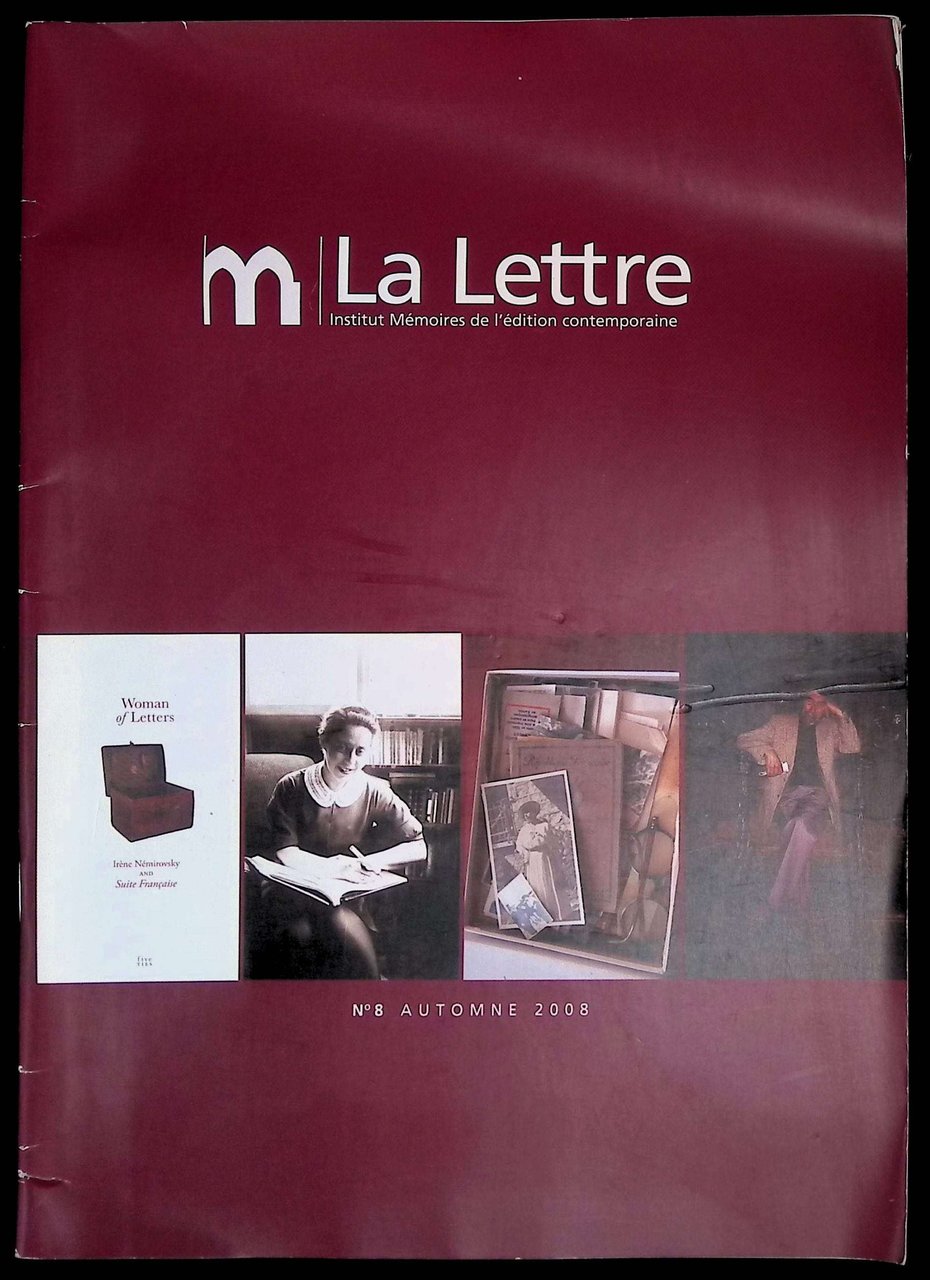 Institut Mémoires de l'édition contemporaine La Lettre n°8 automne 2008