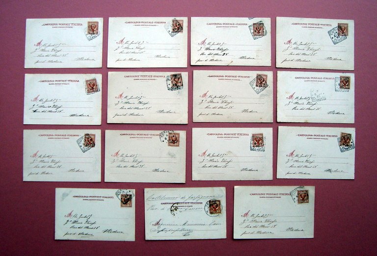 15 Cartoline Torino Prima Esposizione Internaz.Arte Decorativa Moderna 1902 VG | Immagine Gallery 2