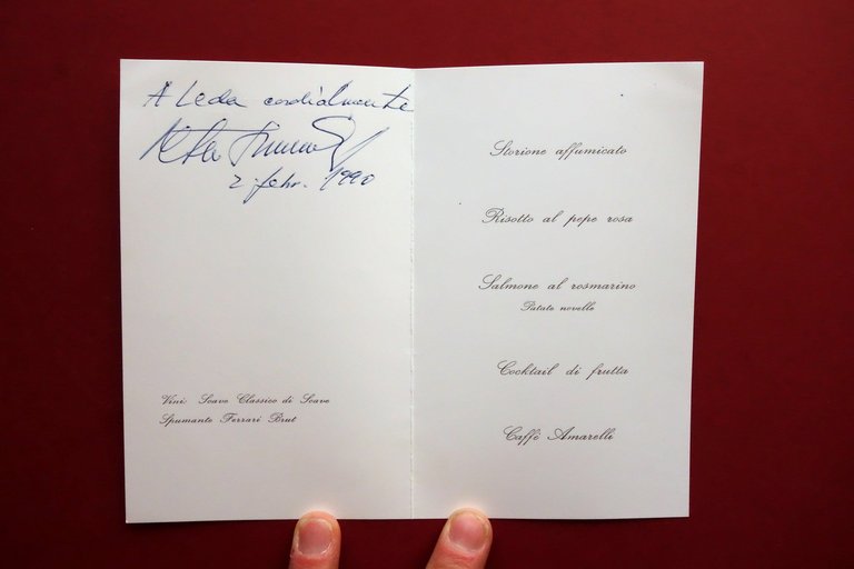 2 Autografi Mirella Freni Peter Dvorsky Menu Fini 35 Anni … | Immagine Gallery 2