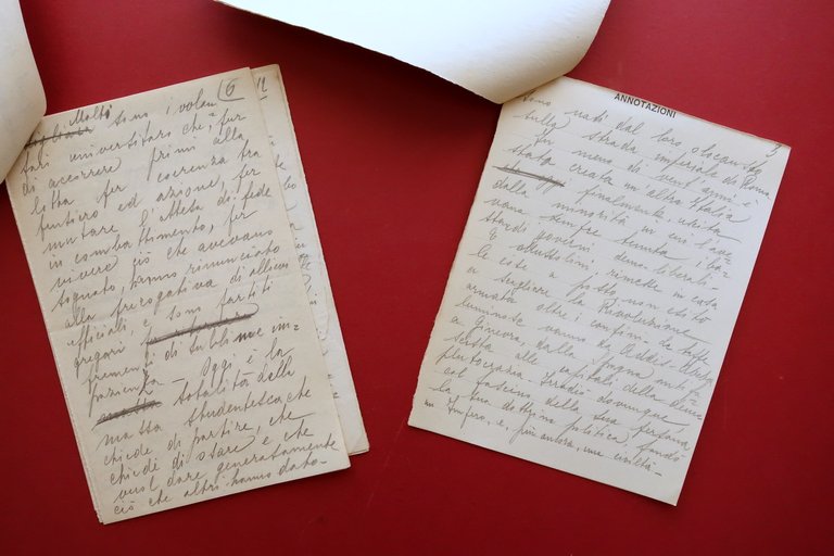 2 Bozze Discorsi Marcia su Roma Brigata Menotti Tarabini Castellani … | Immagine Gallery 2