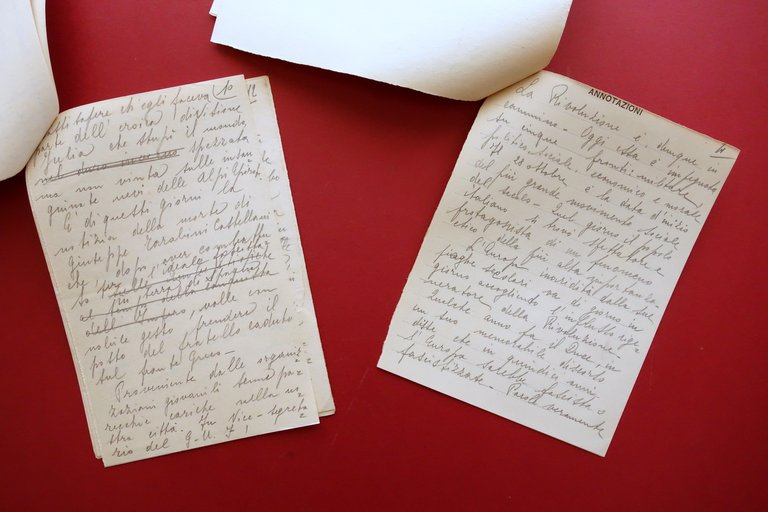 2 Bozze Discorsi Marcia su Roma Brigata Menotti Tarabini Castellani … | Immagine Gallery 3