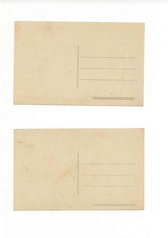 2 cartoline A. O. I. Anti Veneree per Le Truppe …