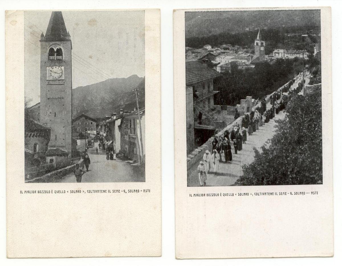 2 Cartoline Il Miglior Bozzolo Quello Solaro Coltivatene non viaggiate …