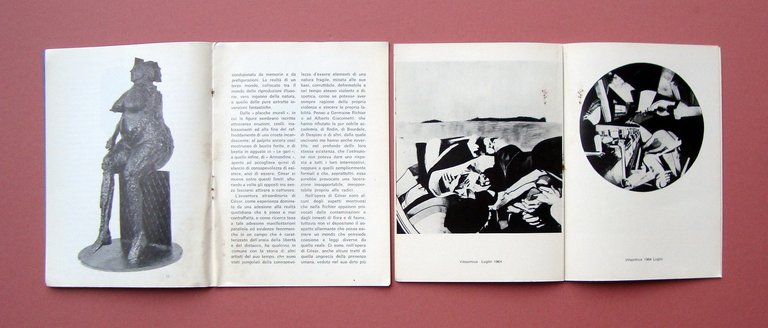 2 Cataloghi Galleria Il Fante di Spade Baldaccini Omaggio a …