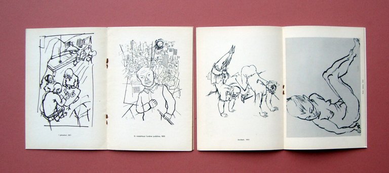 2 Cataloghi Galleria Il Fante di Spade George Grosz 1963 …