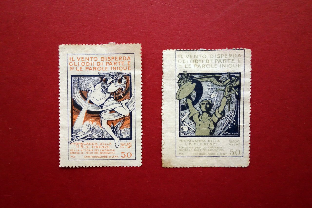 2 Erinnofili il Vento Disperda gli Odi Propaganda U.B. Firenze …