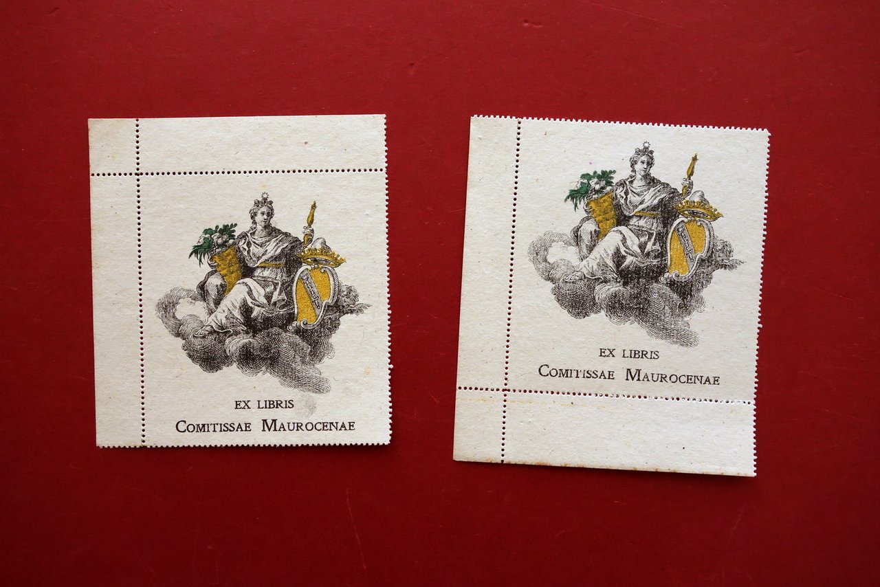 2 Ex Libris Comitissae Maurocenae '800