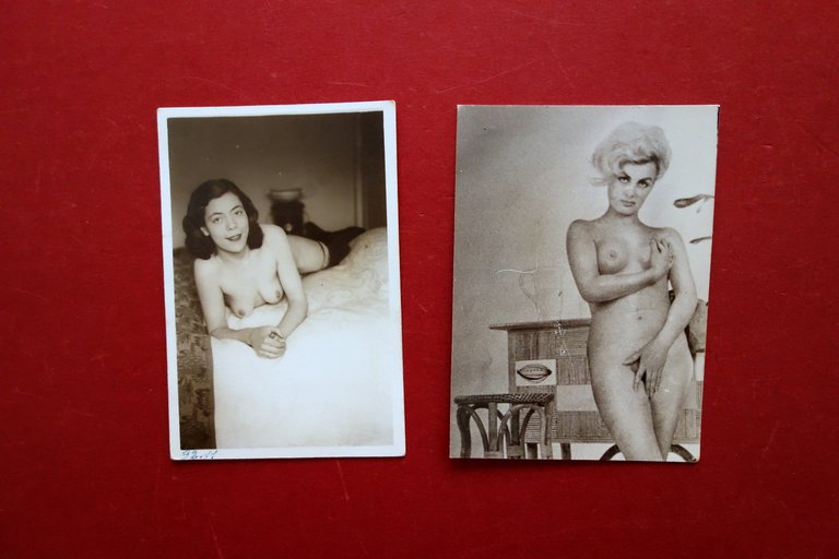 2 Fotografie Originali Nudo Femminile Amatoriali Erotica Anni '50 | Immagine Gallery 2