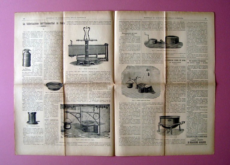 2 n Giornale Agricoltura della Domenica 1903 Fabbricazione Emmenthal in … | Immagine Gallery 2