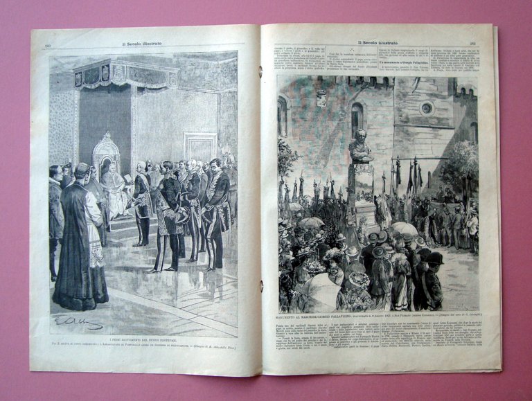 2 numeri Il Secolo Illustrato n 708-709 1903 Incoronazione Papa …