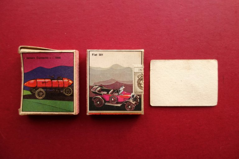 2 Scatole di Fiammiferi Figurina Ferrari 365 GT 250 P5 …