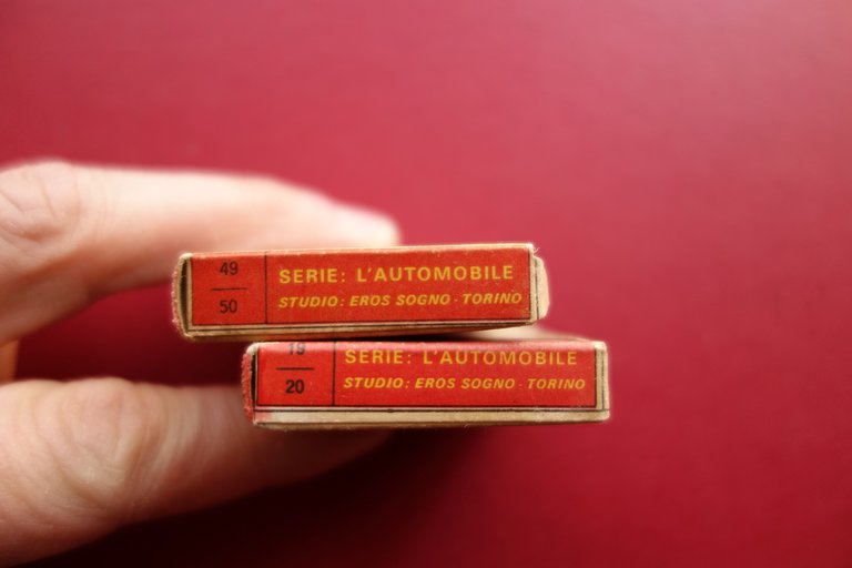 2 Scatole di Fiammiferi Figurina Ferrari 365 GT 250 P5 …