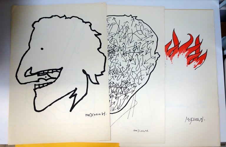 20 Disegni di Giancarlo Moscara 1978 Arci Puglia Lecce Completa … | Immagine Gallery 2