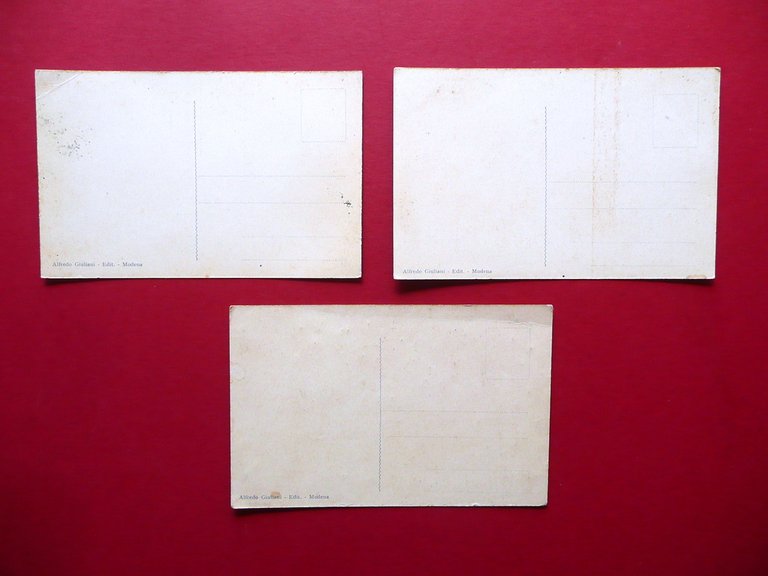 3 Cartoline Antiche Terme Salvarola Sassuolo Modena Villa Flora Stabilimento