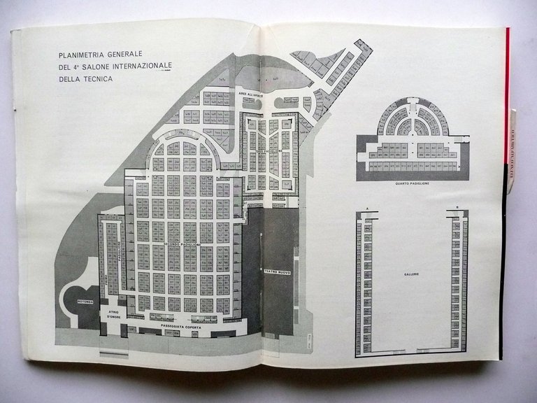 4∞ Salone Internazionale della Tecnica Torino 1954 Catalogo Ufficiale Fotografia