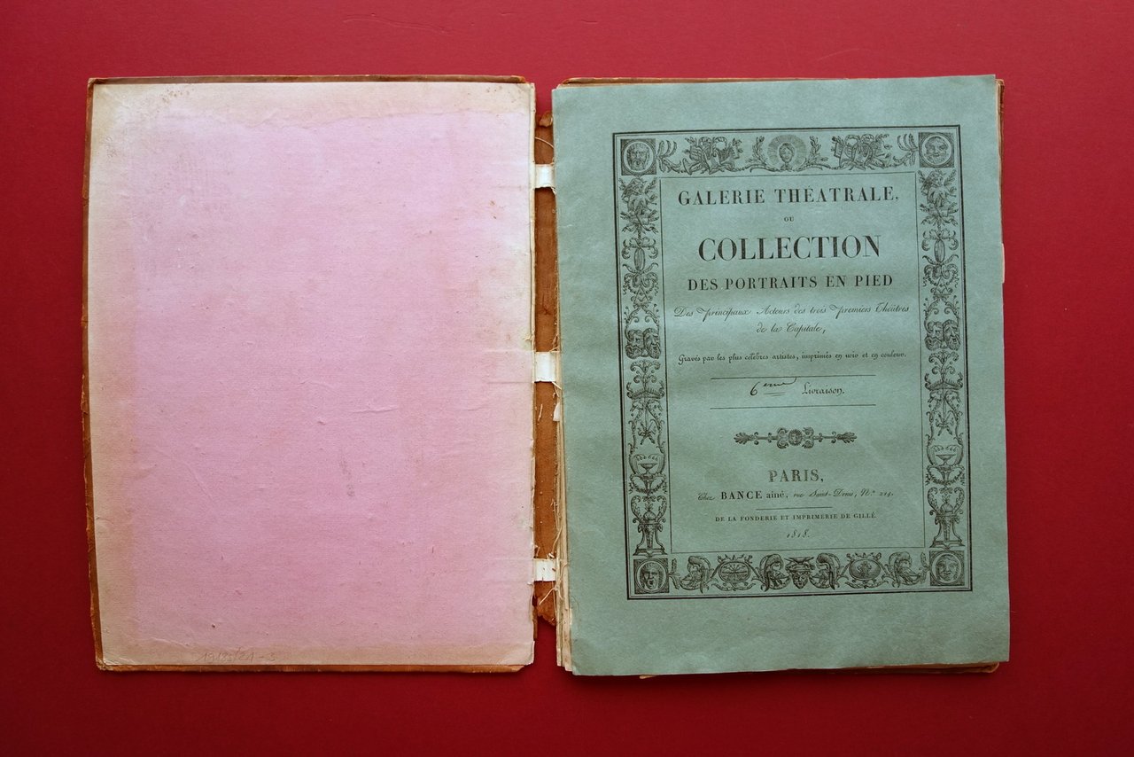 4 Tavole Costumi Teatrali Colorate a Mano Galerie Theatrale Paris …