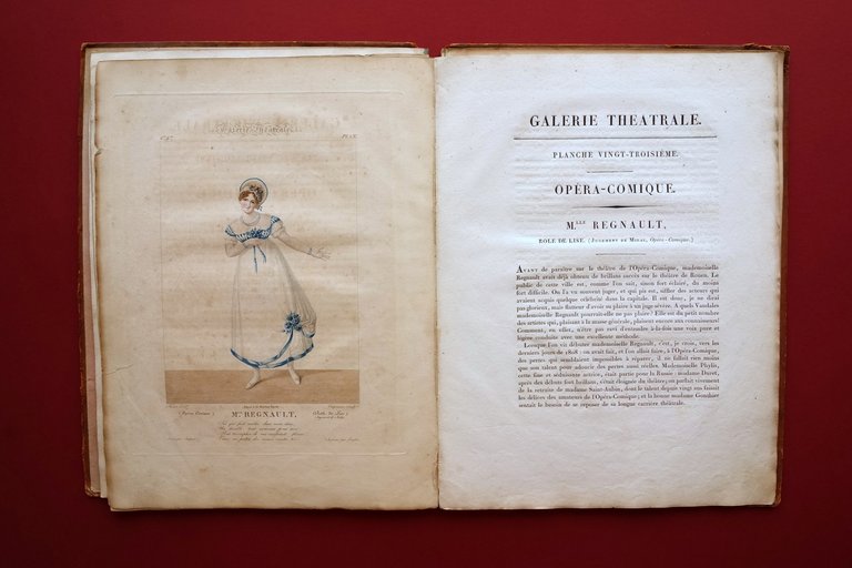 4 Tavole Costumi Teatrali Colorate a Mano Galerie Theatrale Paris …