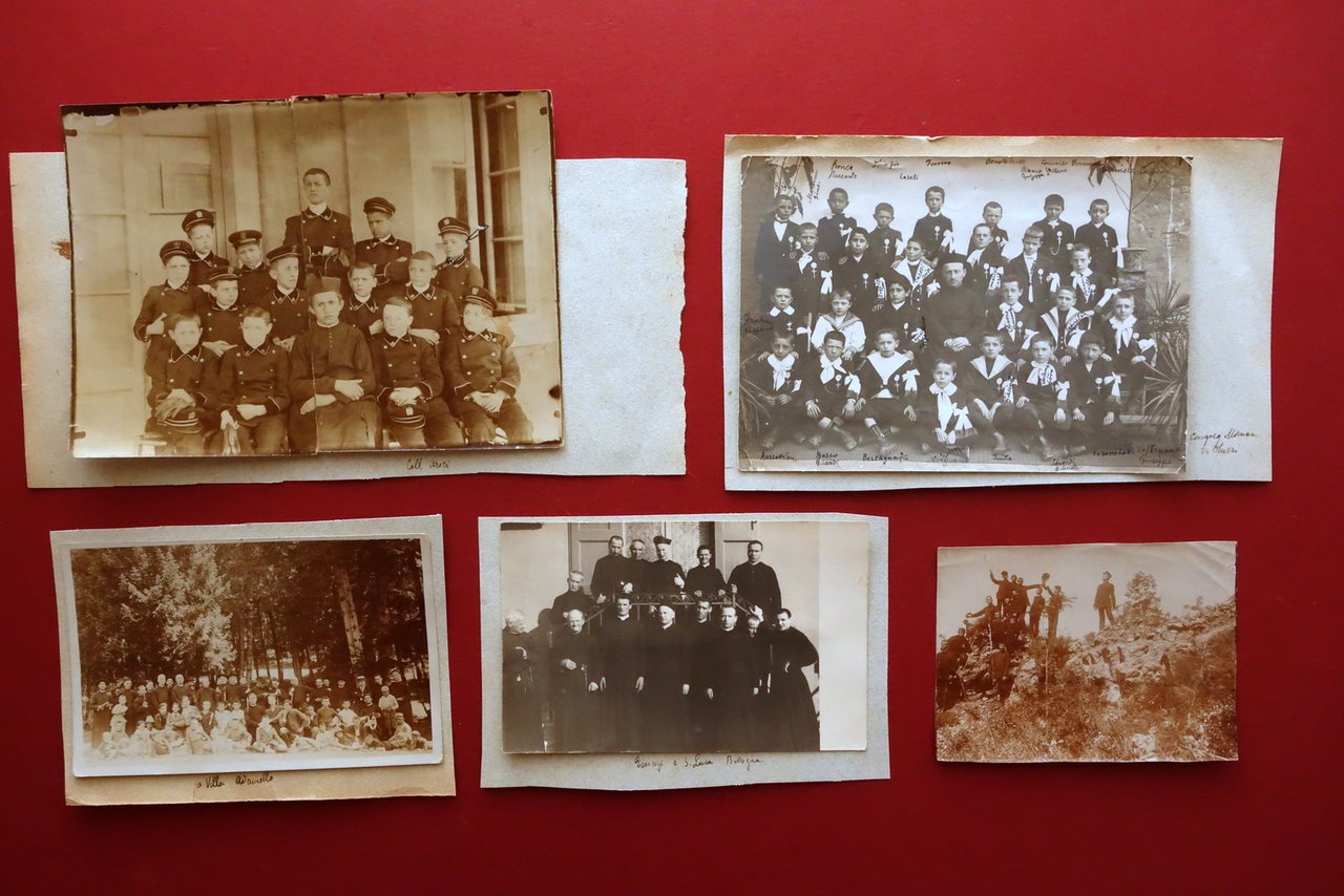 5 Fotografie Congregazione Mariana Salesiani Chieri Villa Adamello Fine '800