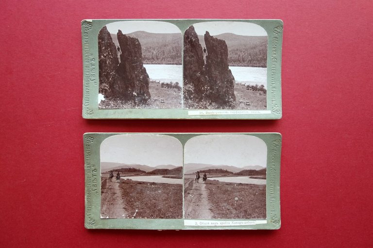 5 Fotografie Stereoscopiche Russe Mosca Fine '800 Vedute Panorami Originali | Immagine Gallery 2